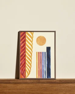 Affiche Escalier Murat - multicolore