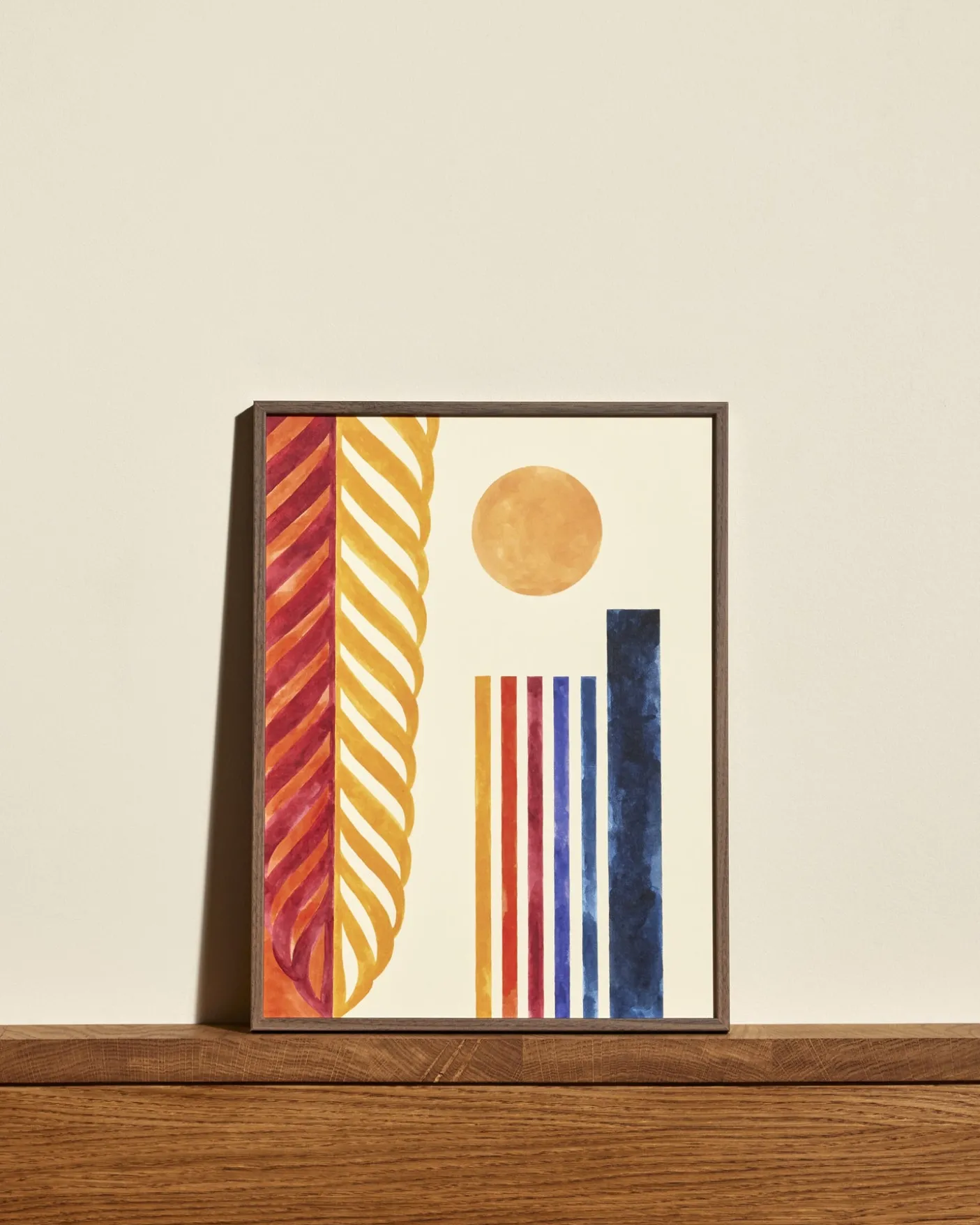 Affiche Escalier Murat - multicolore