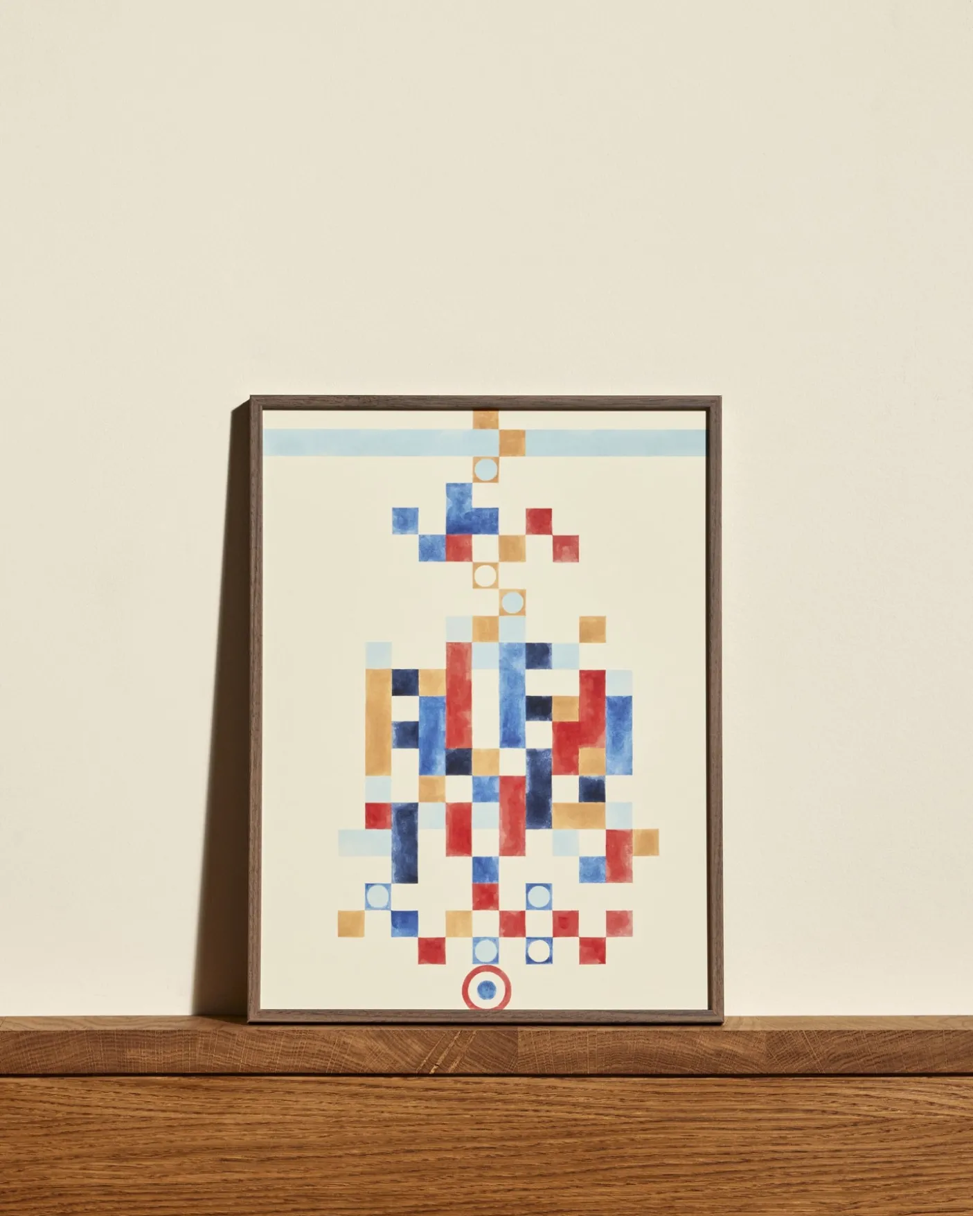 Affiche Salle Des Fetes multicolore