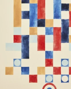 Affiche Salle Des Fetes multicolore