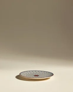 Assiette à dessert Sarah - Carmin