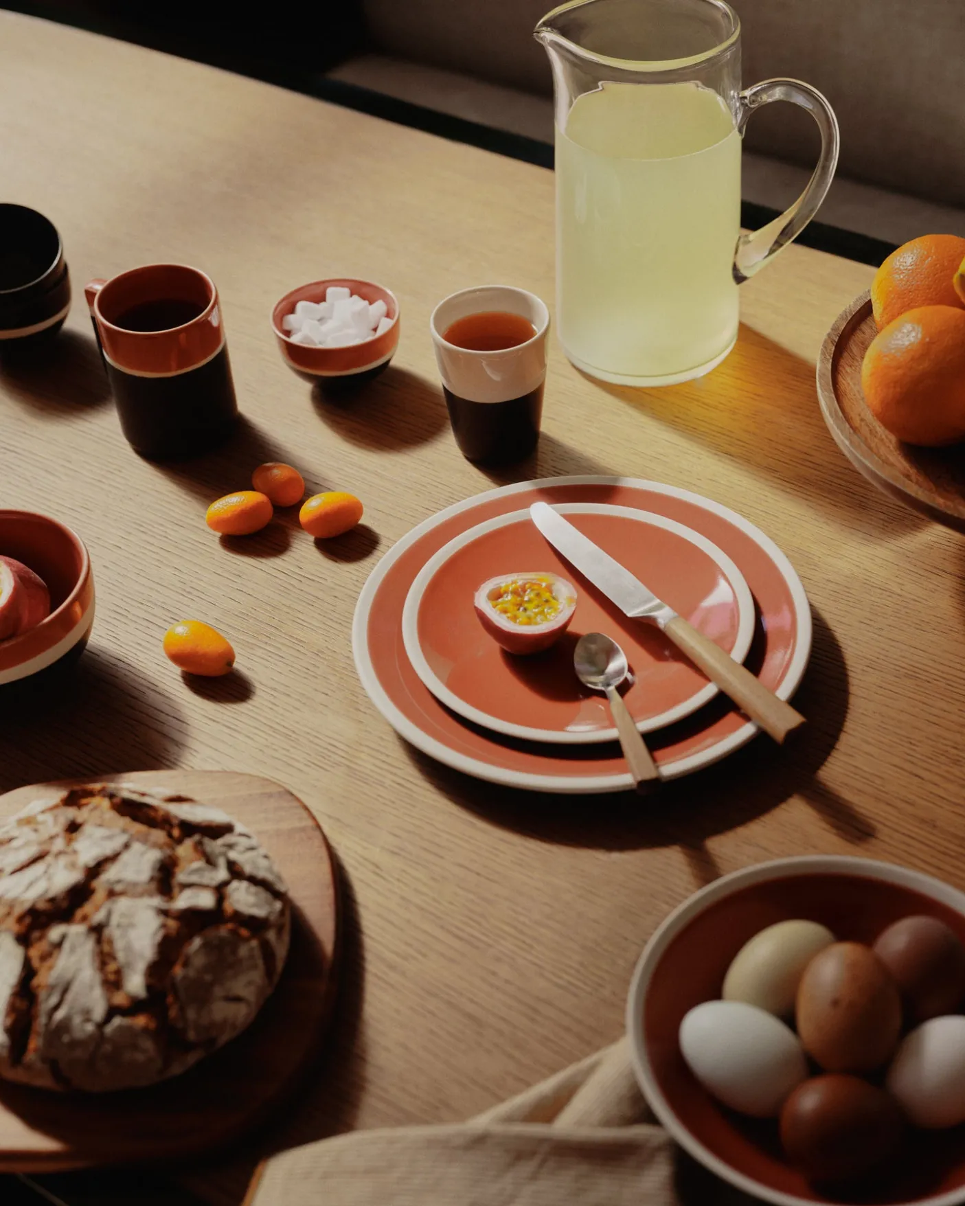 Assiette à dessert Sicilia - Pinasse