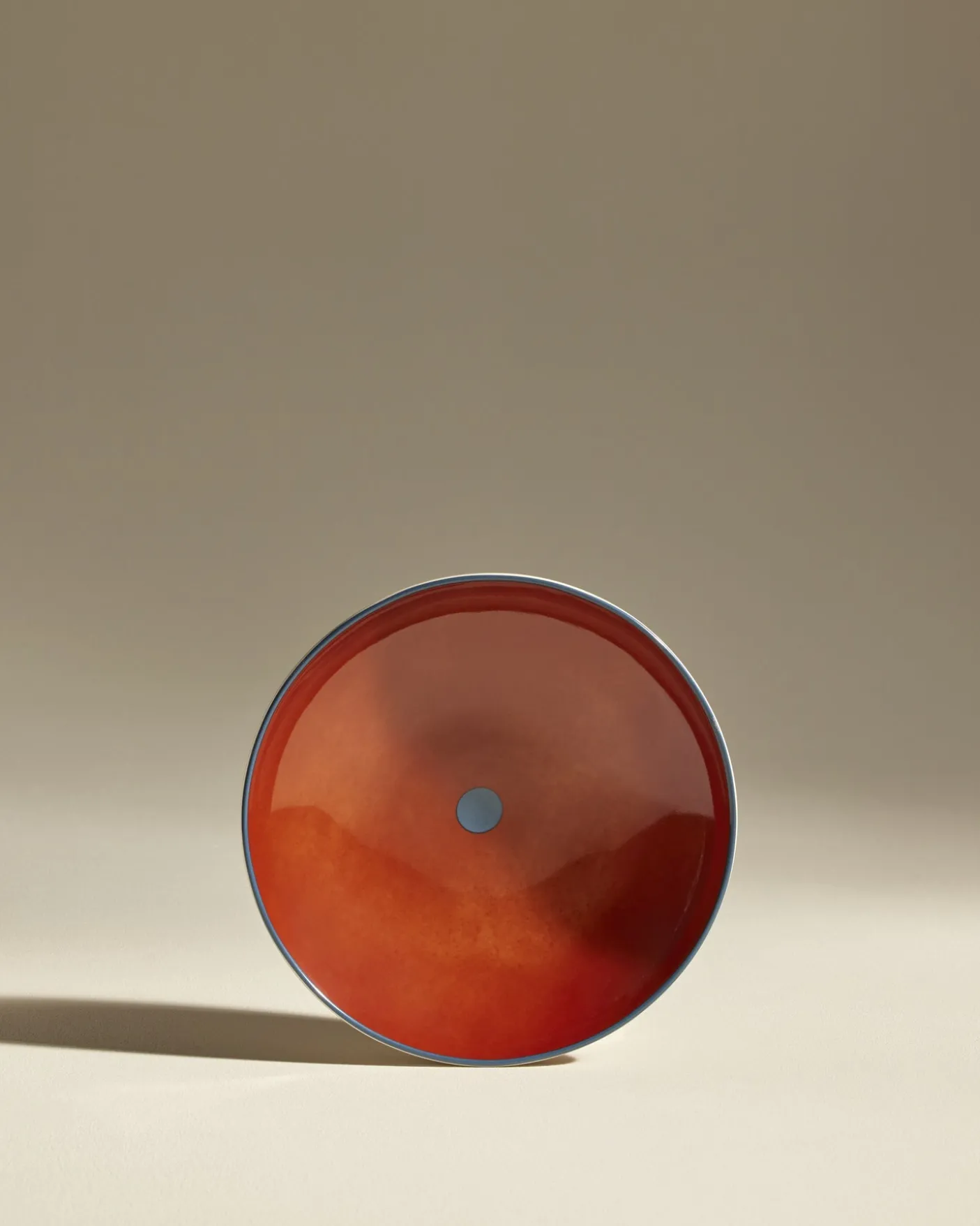 Assiette creuse Sarah - Carmin