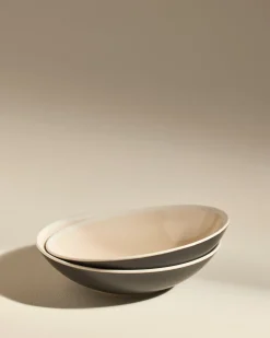 Assiette creuse Sicilia - Ecru