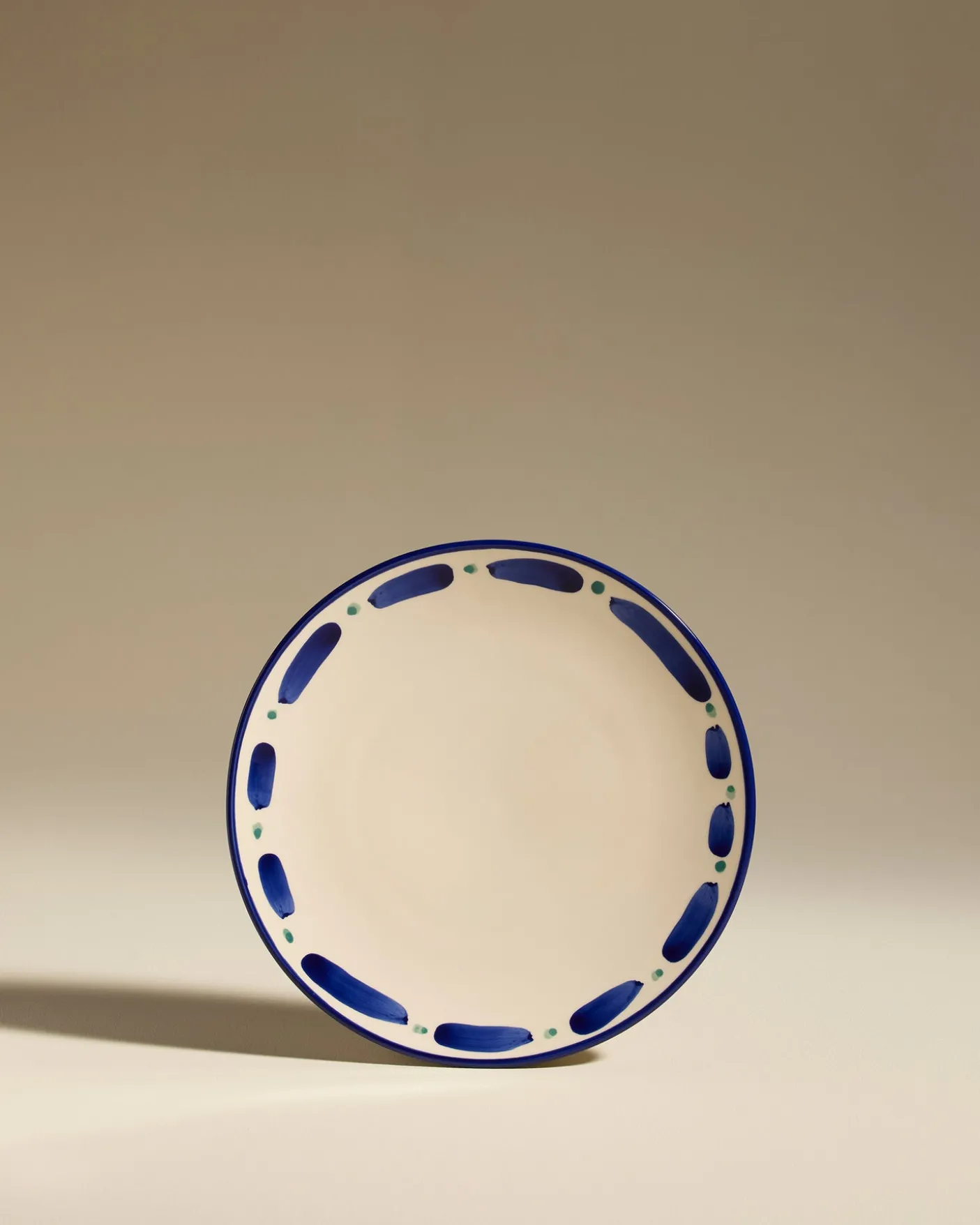Assiette plate Aura - Outremer