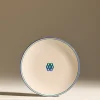 Assiette plate Reflet - Outremer