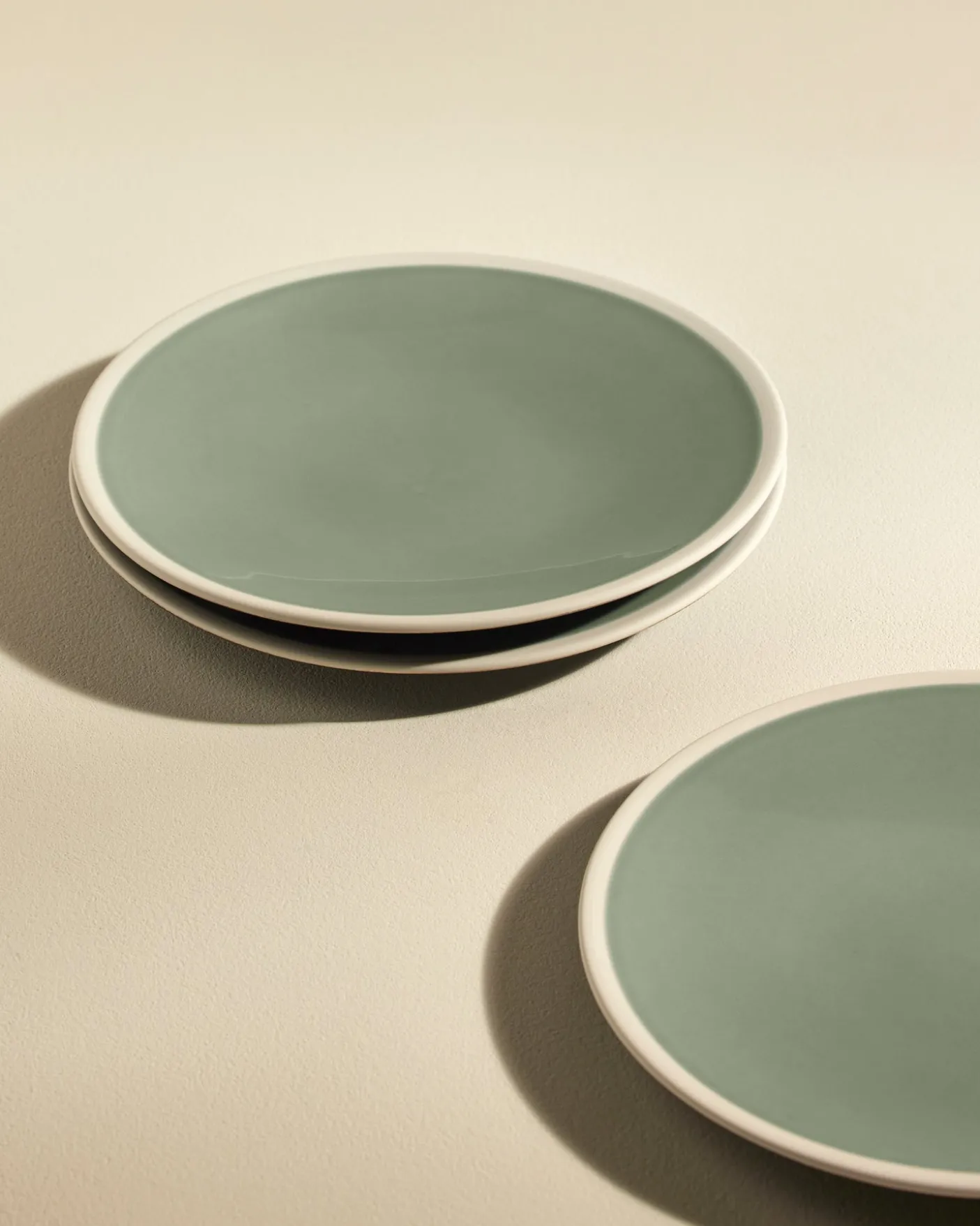 Assiette plate Sicilia - Pousse de Tilleul