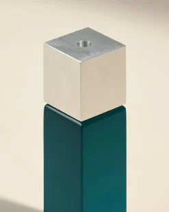 Bougeoir Oscar - Bleu Sarah