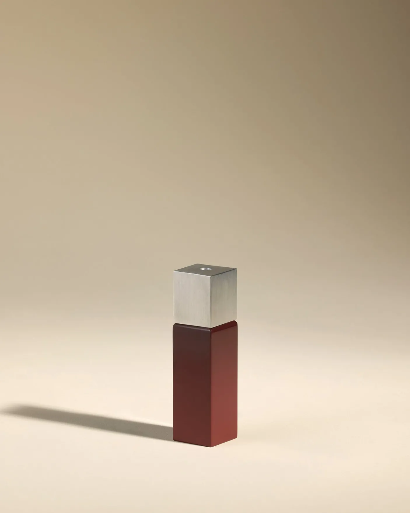 Bougeoir Oscar - Carmin