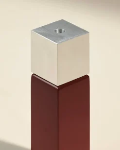 Bougeoir Oscar - Carmin