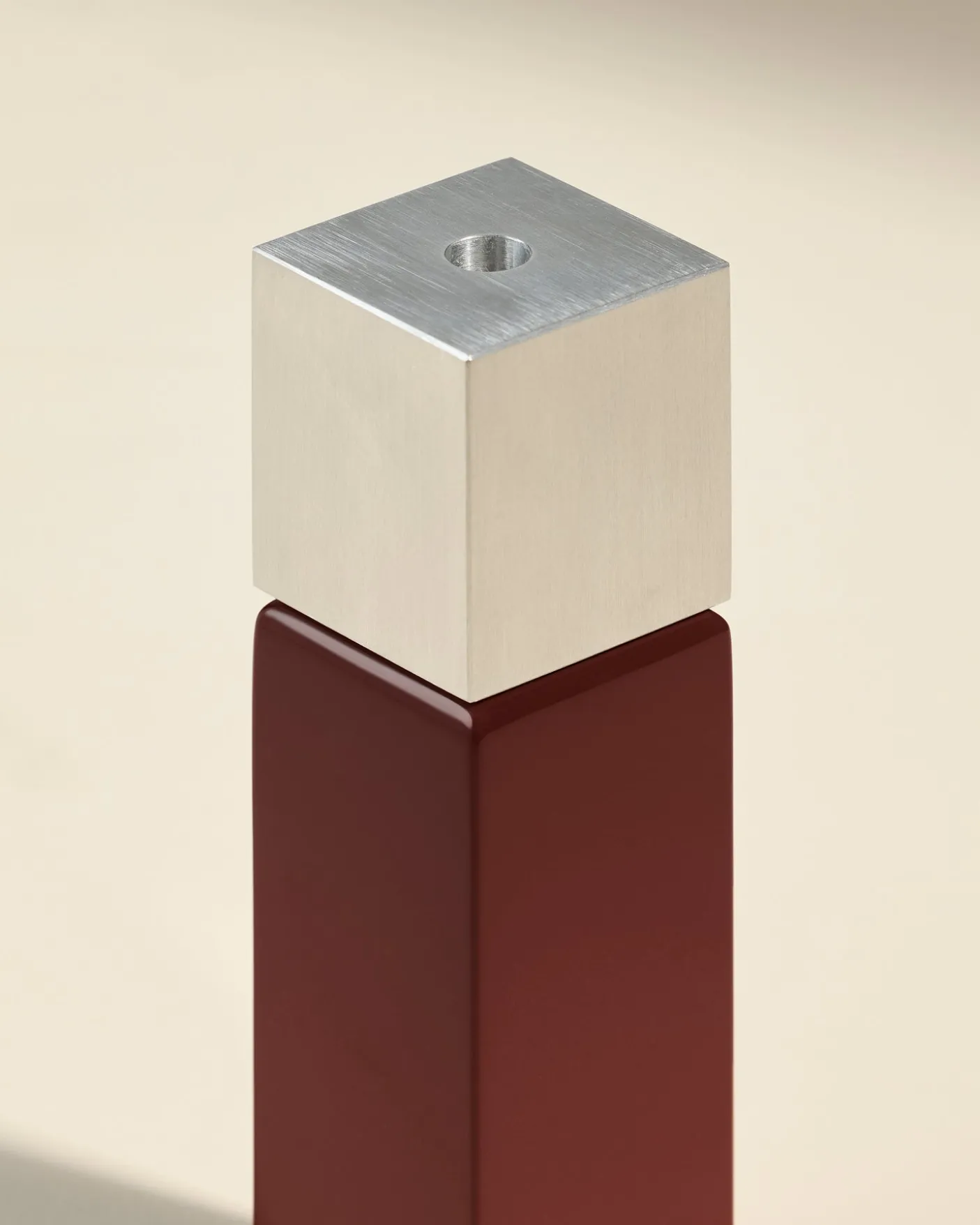 Bougeoir Oscar - Carmin