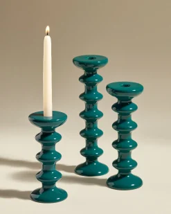 Bougeoir Slave - Bleu Sarah