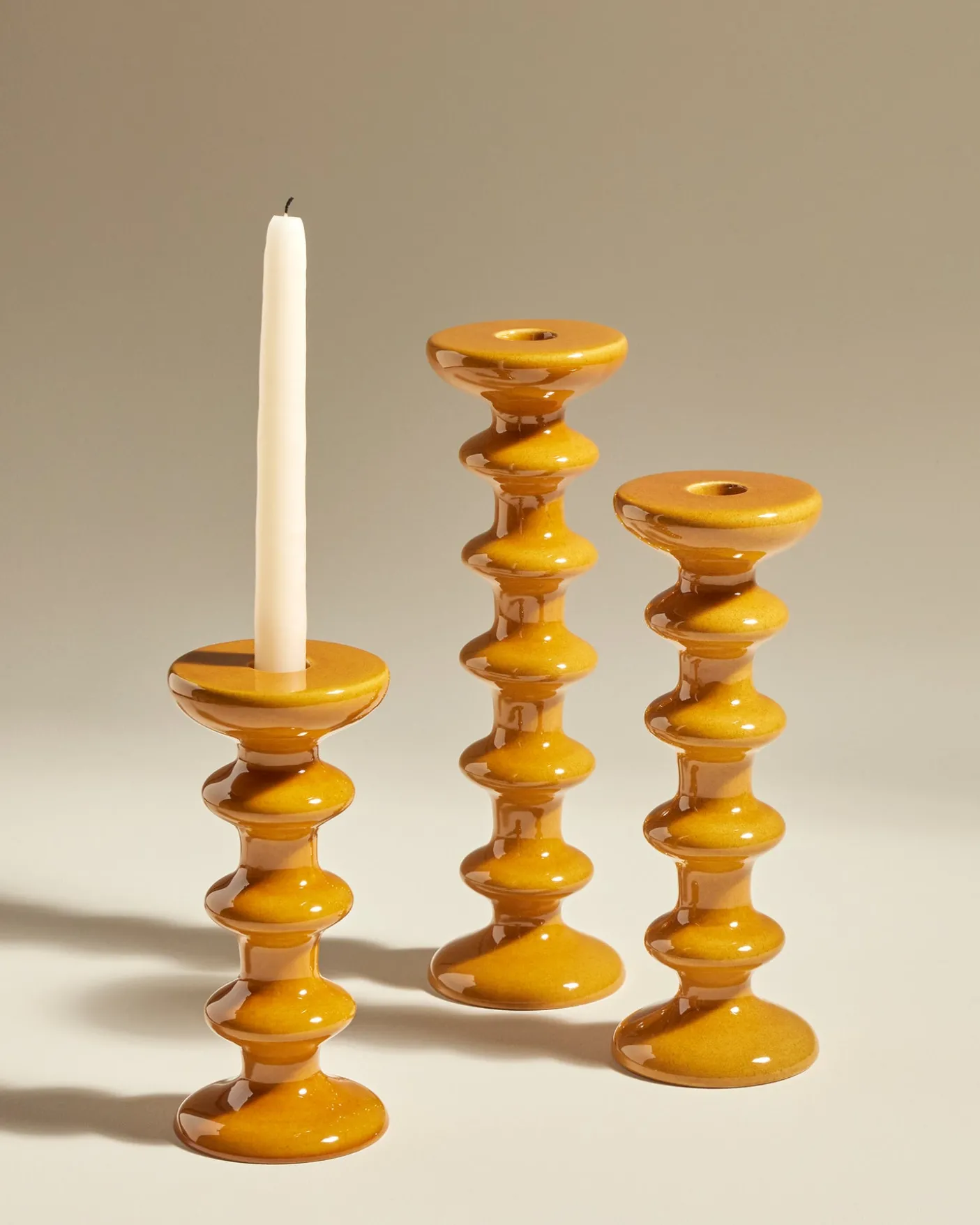 Bougeoir Slave - Fauve