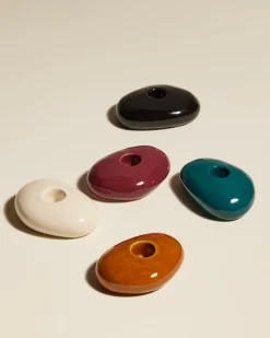 Bougeoir Stone - Ecru