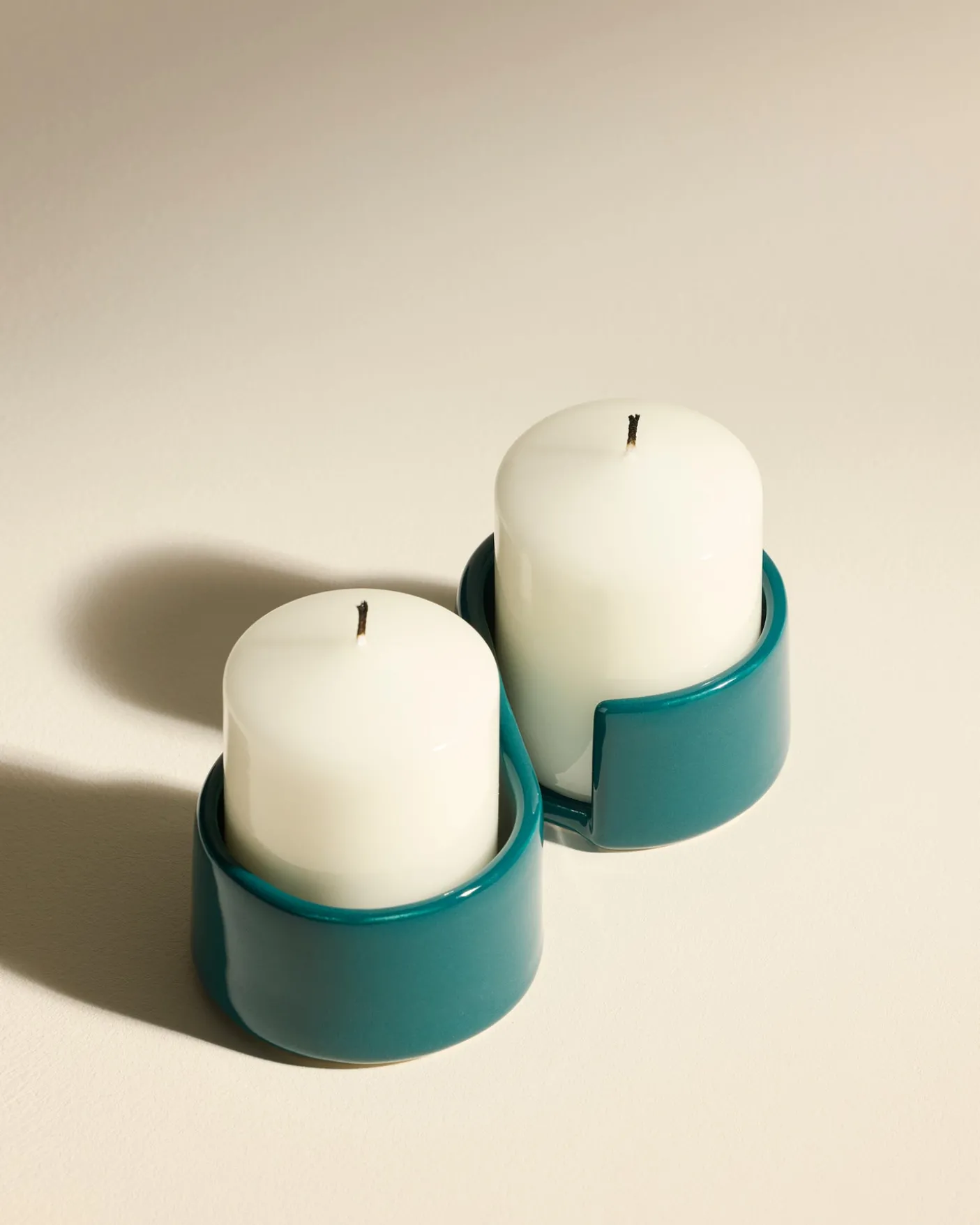 Bougeoir Toi Et Moi - Bleu Sarah