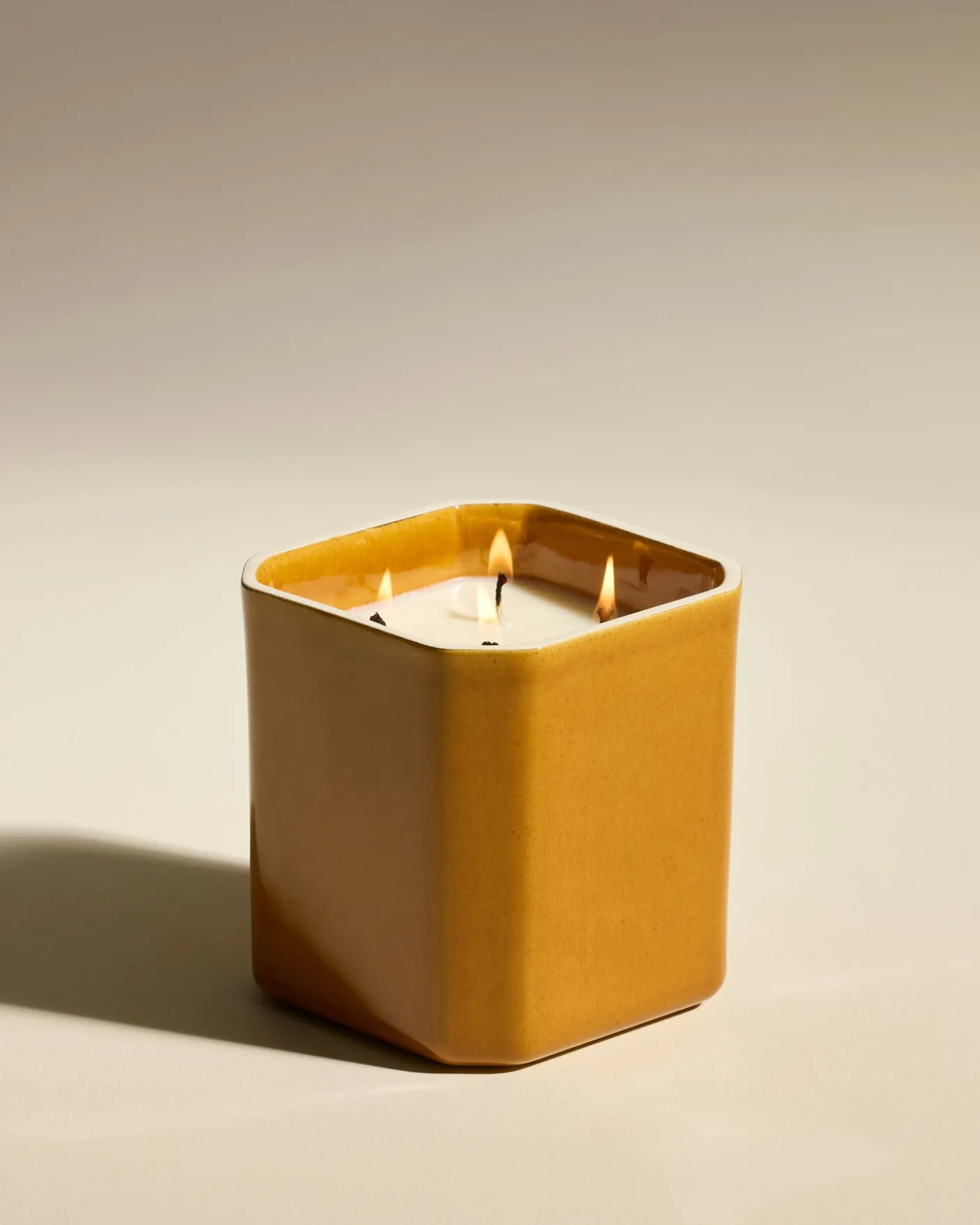 Bougie Facettes - Bois de Santal