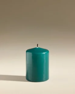 Bougie Pilier - Bleu Sarah