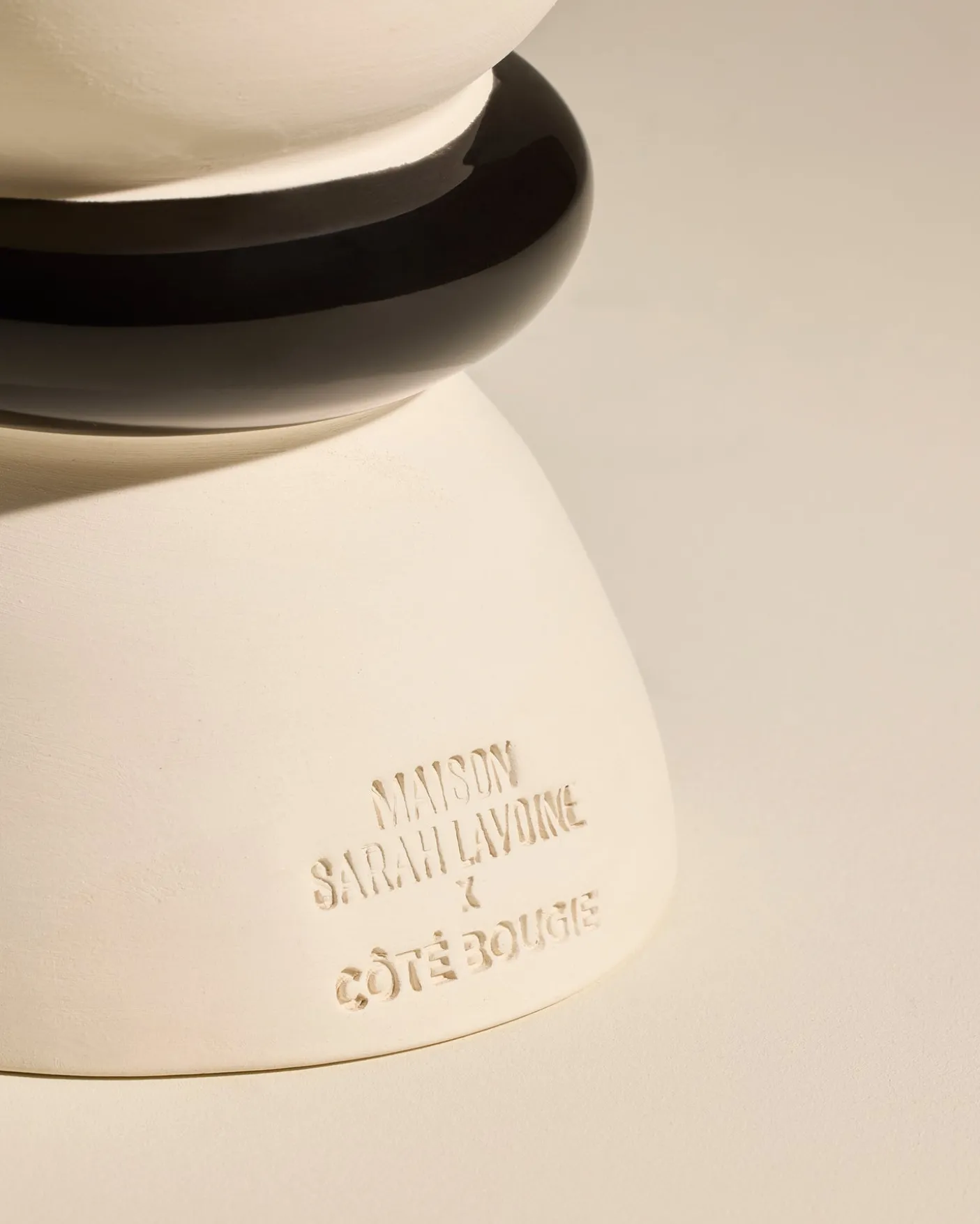 Bougie Tamtam - Noir