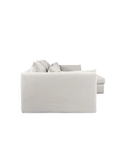 Canapé d'angle SuperBox - Angle à droite - Gris clair