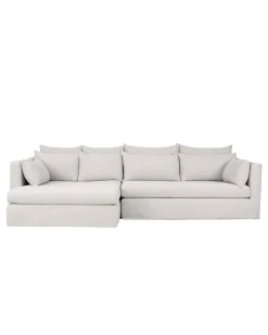 Canapé d'angle SuperBox - Angle à gauche - Gris clair