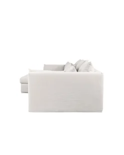 Canapé d'angle SuperBox - Angle à gauche - Gris clair