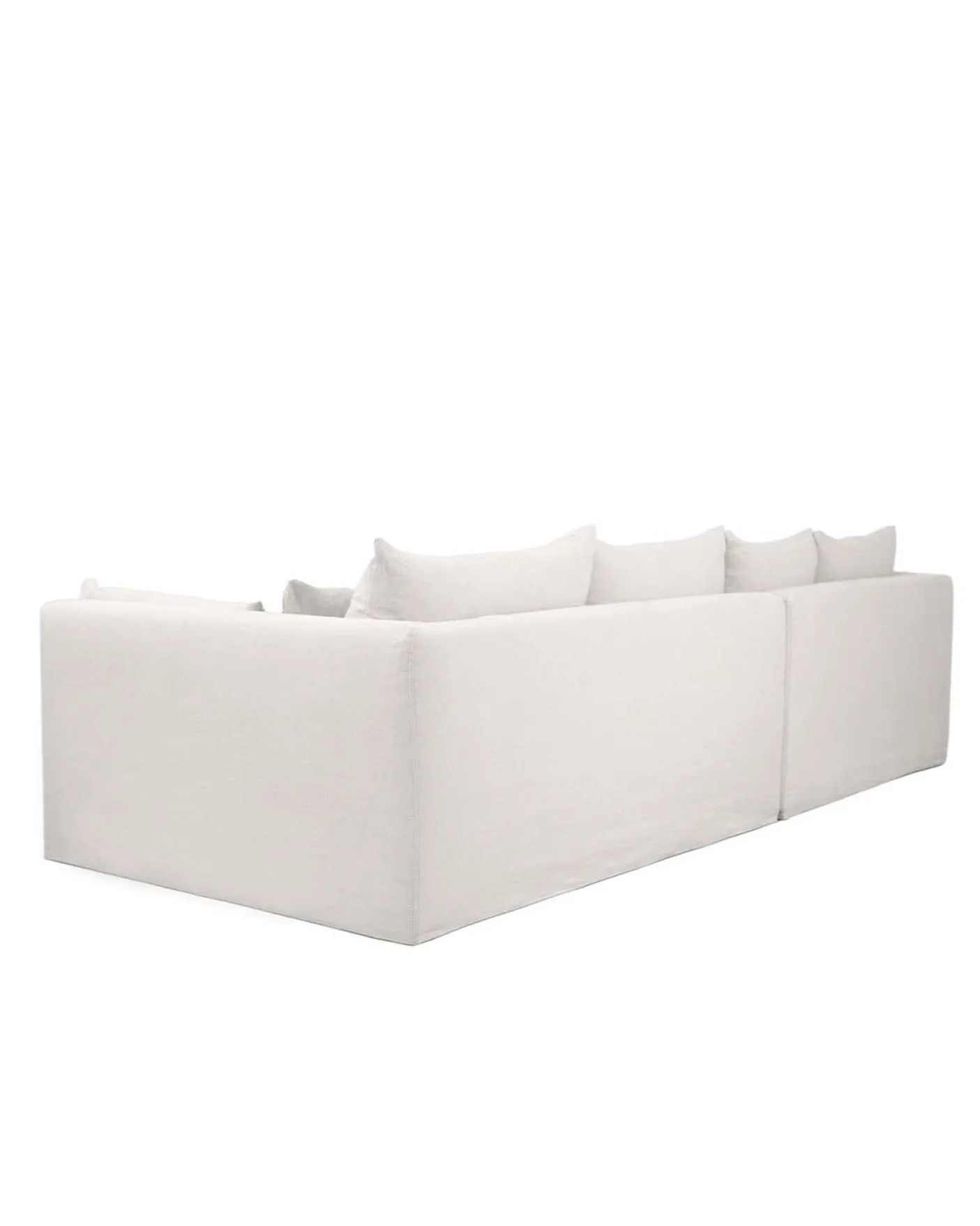 Canapé d'angle SuperBox - Angle à gauche - Gris clair