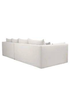 Canapé d'angle SuperBox - Angle à droite - Lin