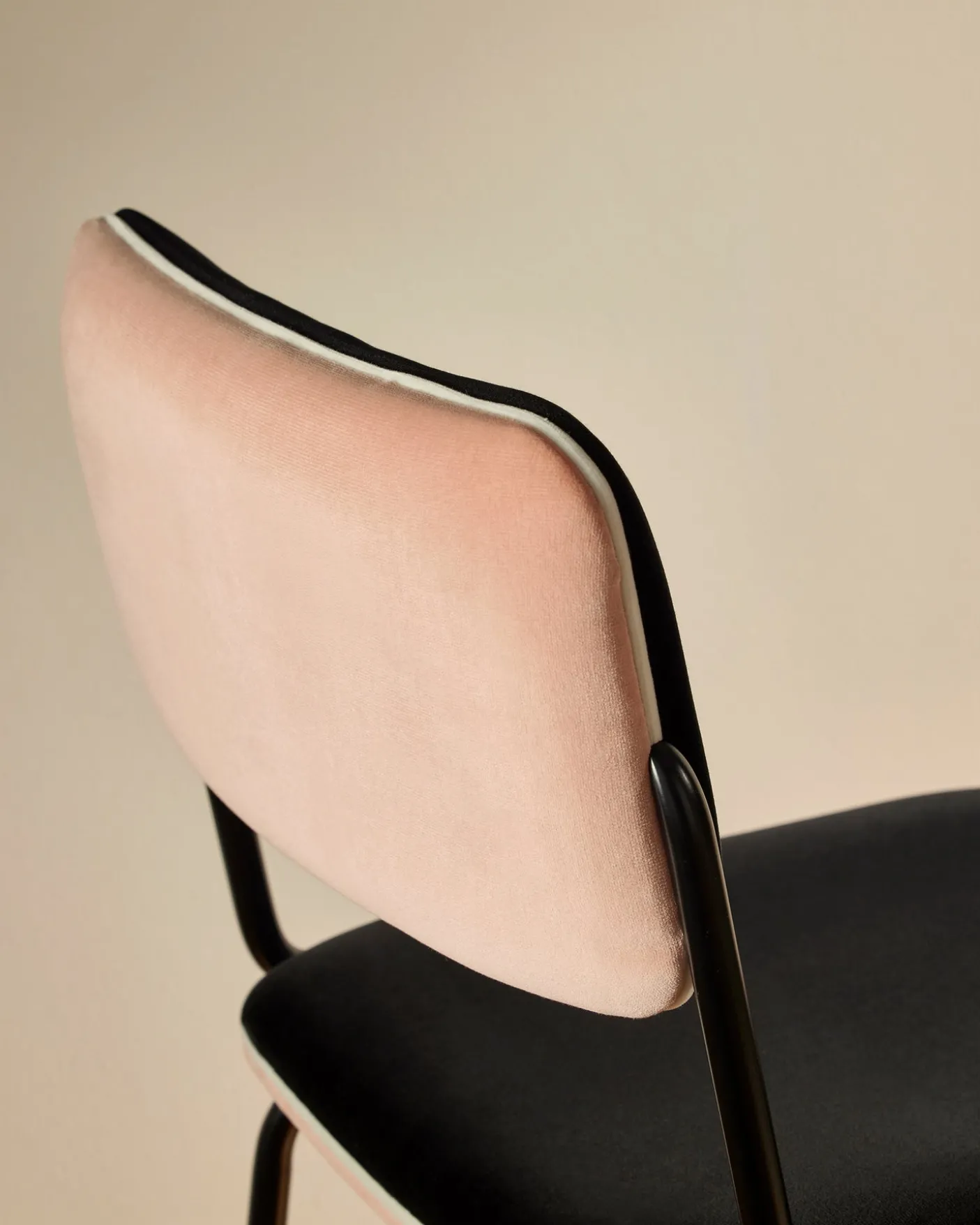 Chaise de bar Double Jeu - Rose