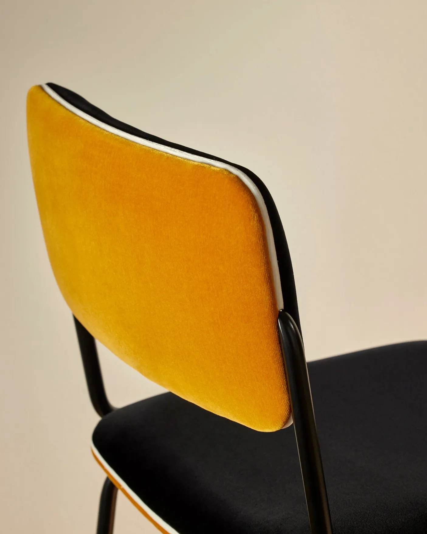 Chaise de bar Double Jeu - Ocre