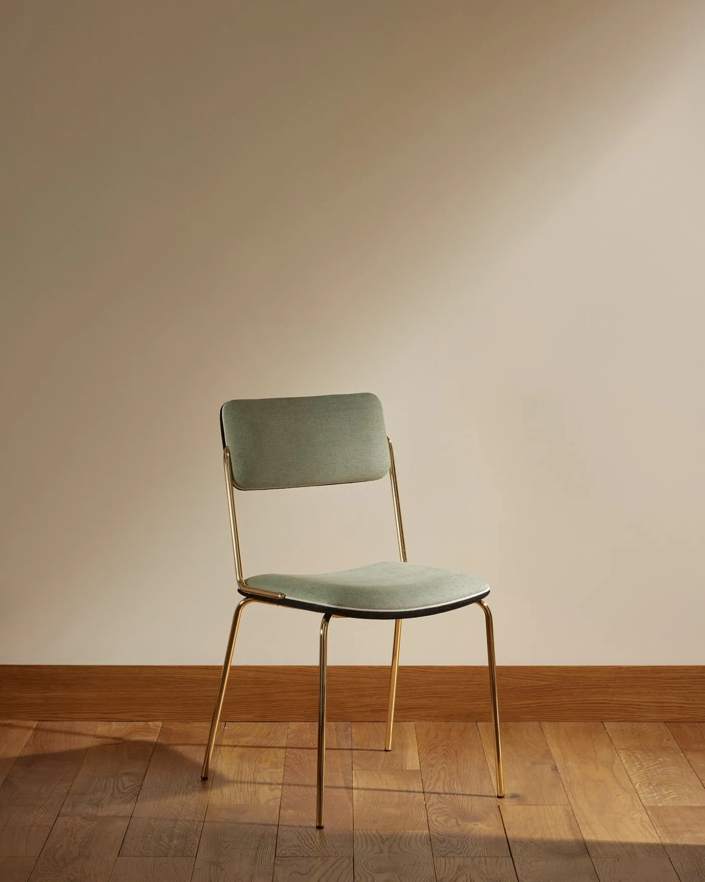 Chaise Double Jeu - Doré / Amande