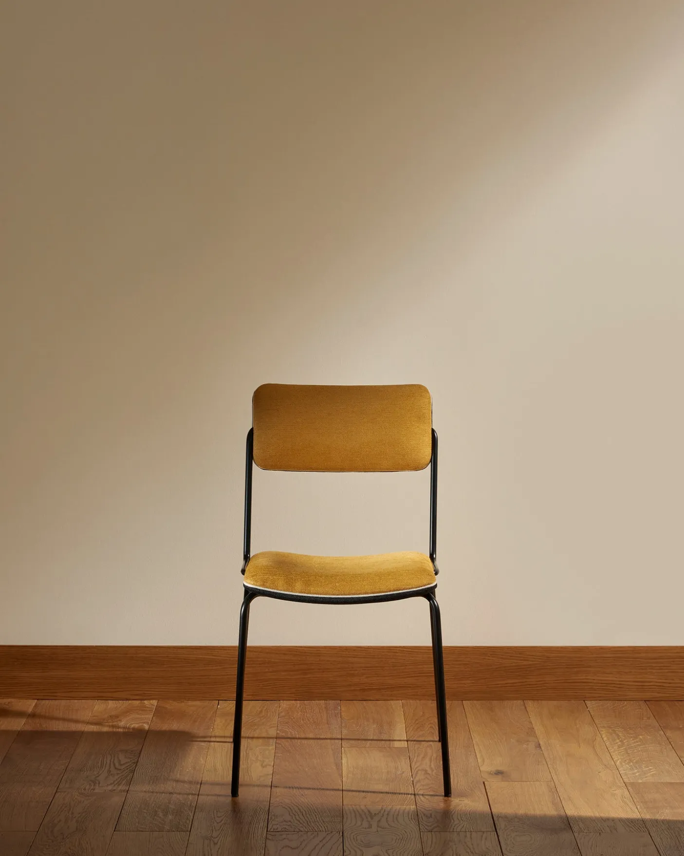 Chaise Double Jeu - Noir / Ocre