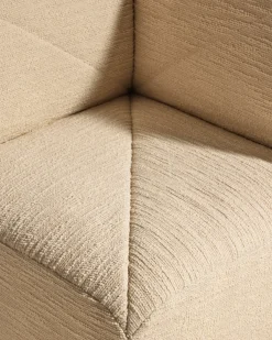 Chauffeuse d'Angle Chill - Ecru