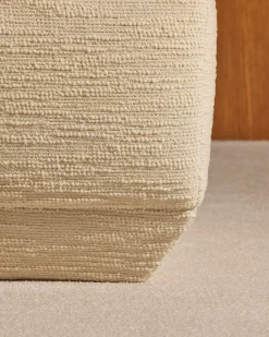 Chauffeuse d'Angle Chill - Ecru