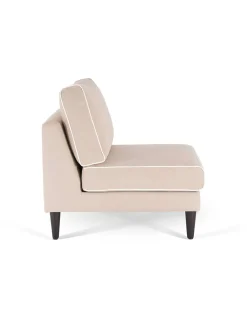 Chauffeuse Noa - Beige / Blanc