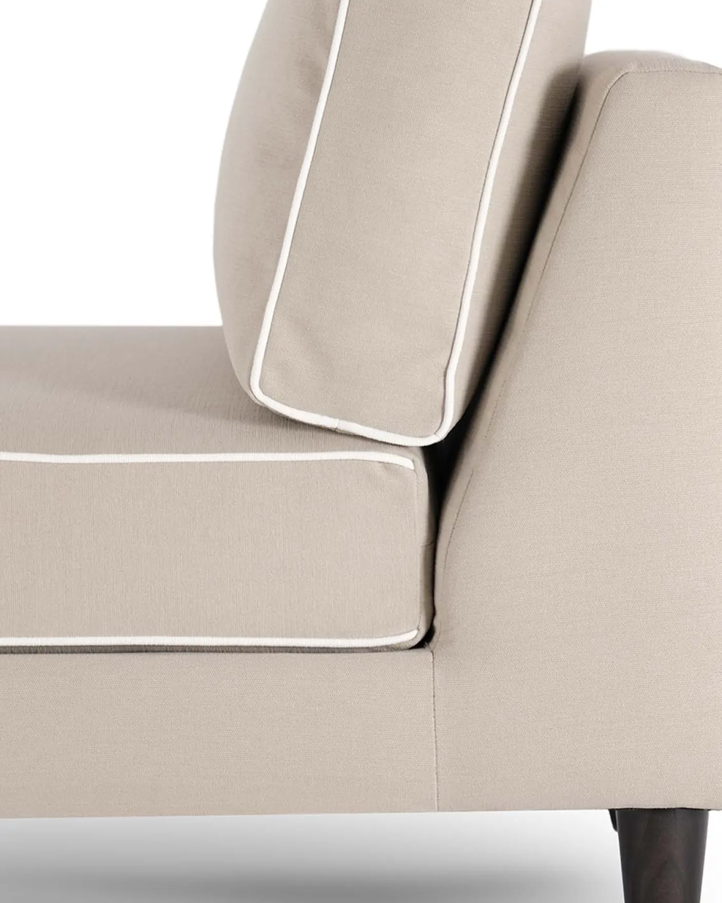 Chauffeuse Noa - Beige / Blanc