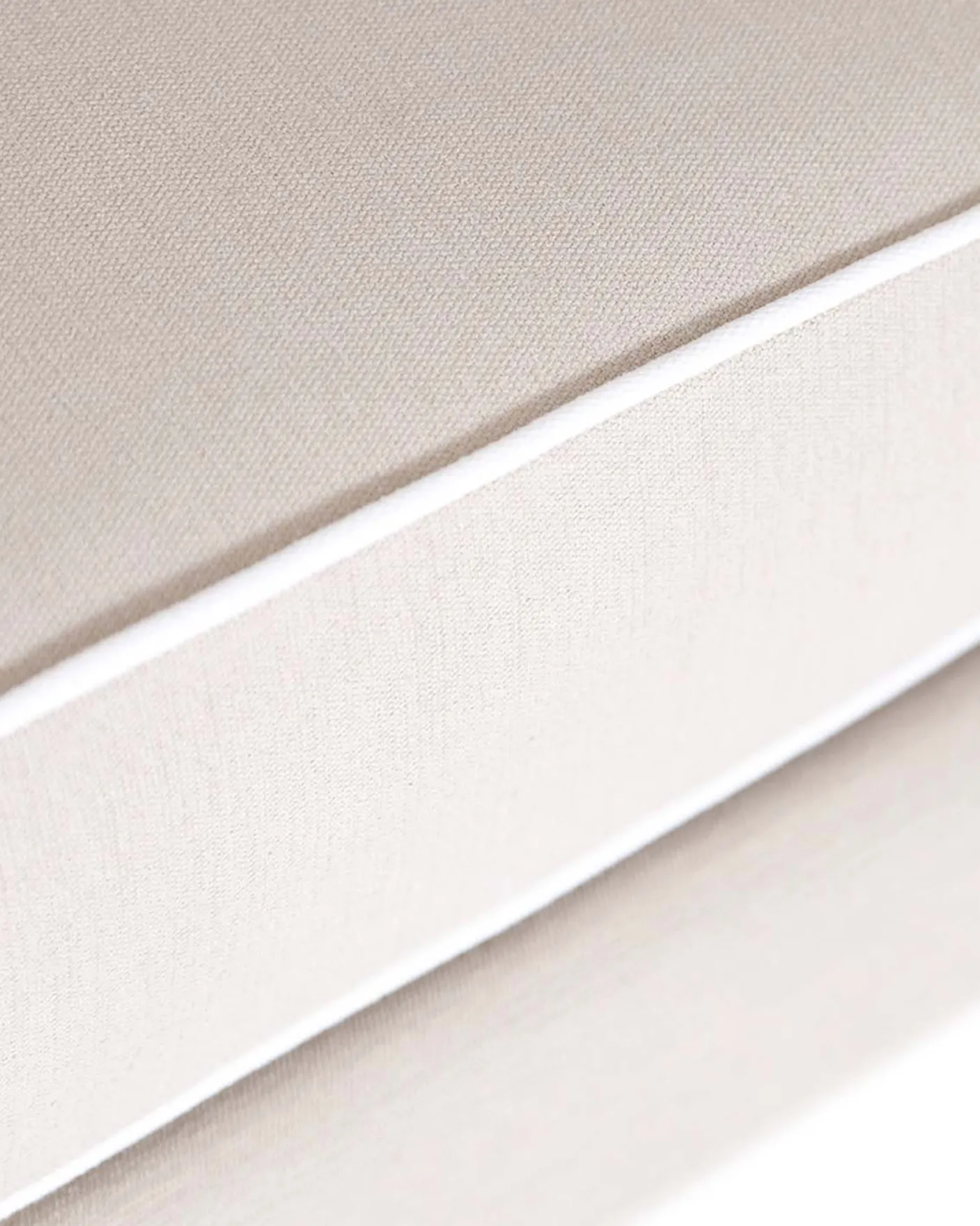 Chauffeuse Noa - Beige / Blanc