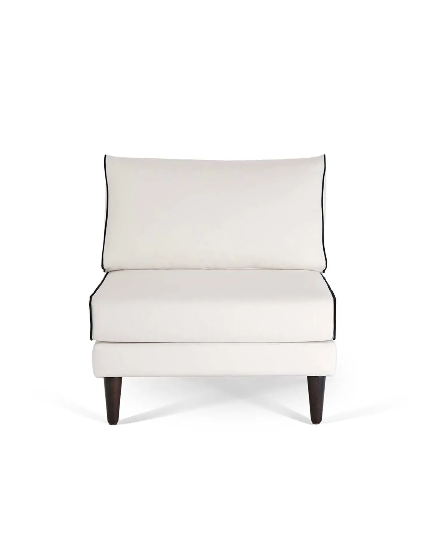 Chauffeuse Noa - Blanc / Noir