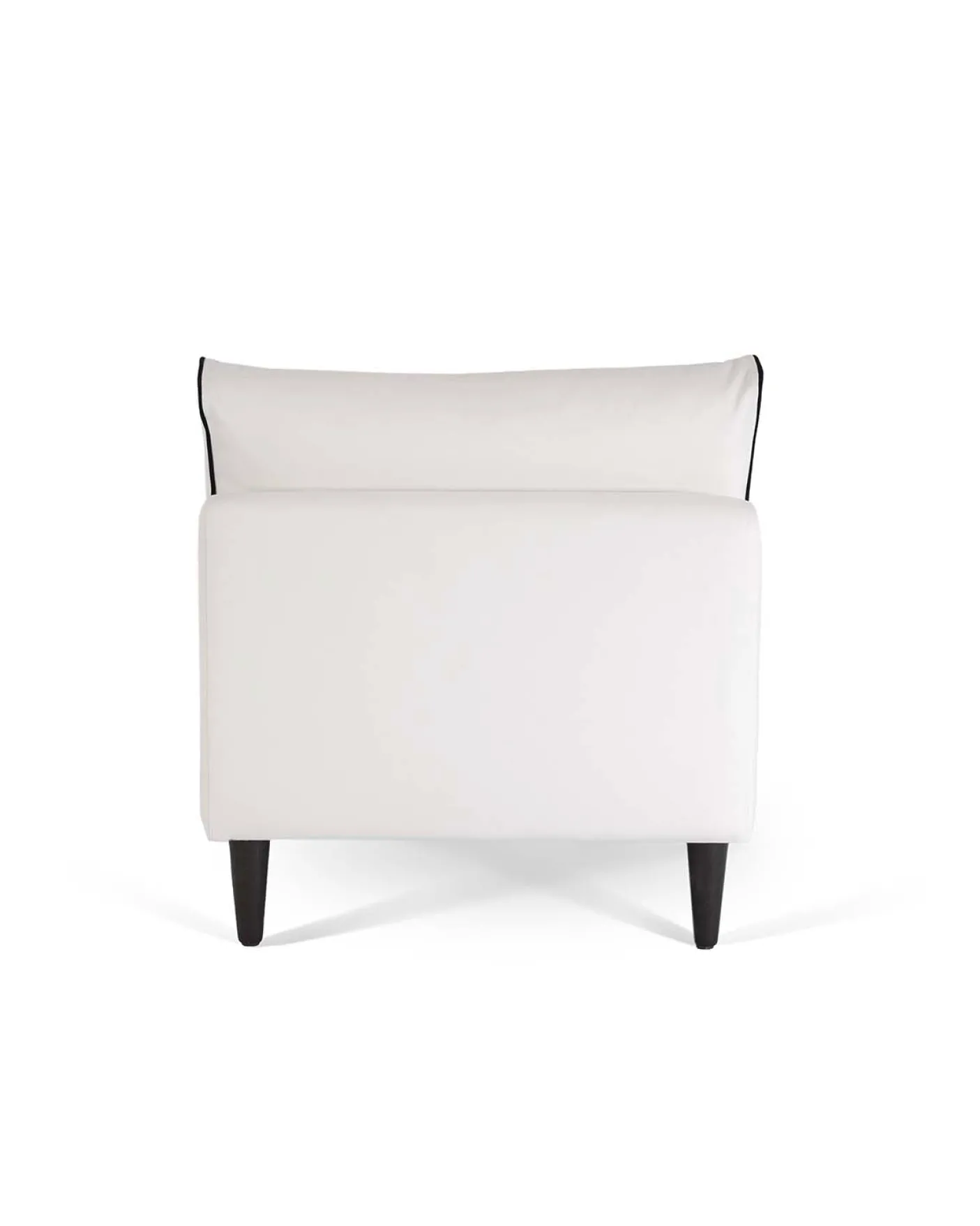 Chauffeuse Noa - Blanc / Noir