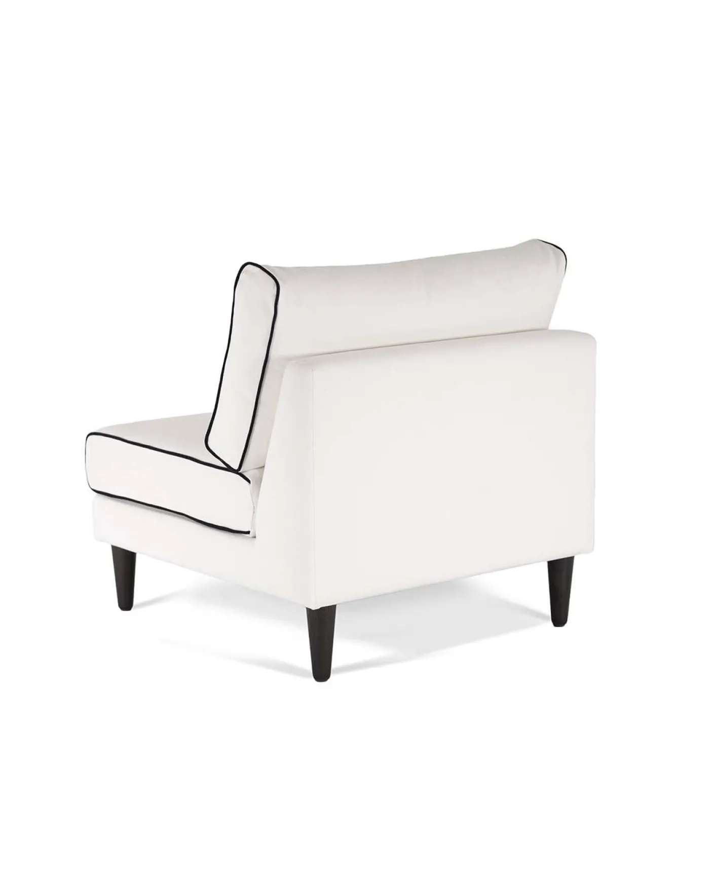 Chauffeuse Noa - Blanc / Noir