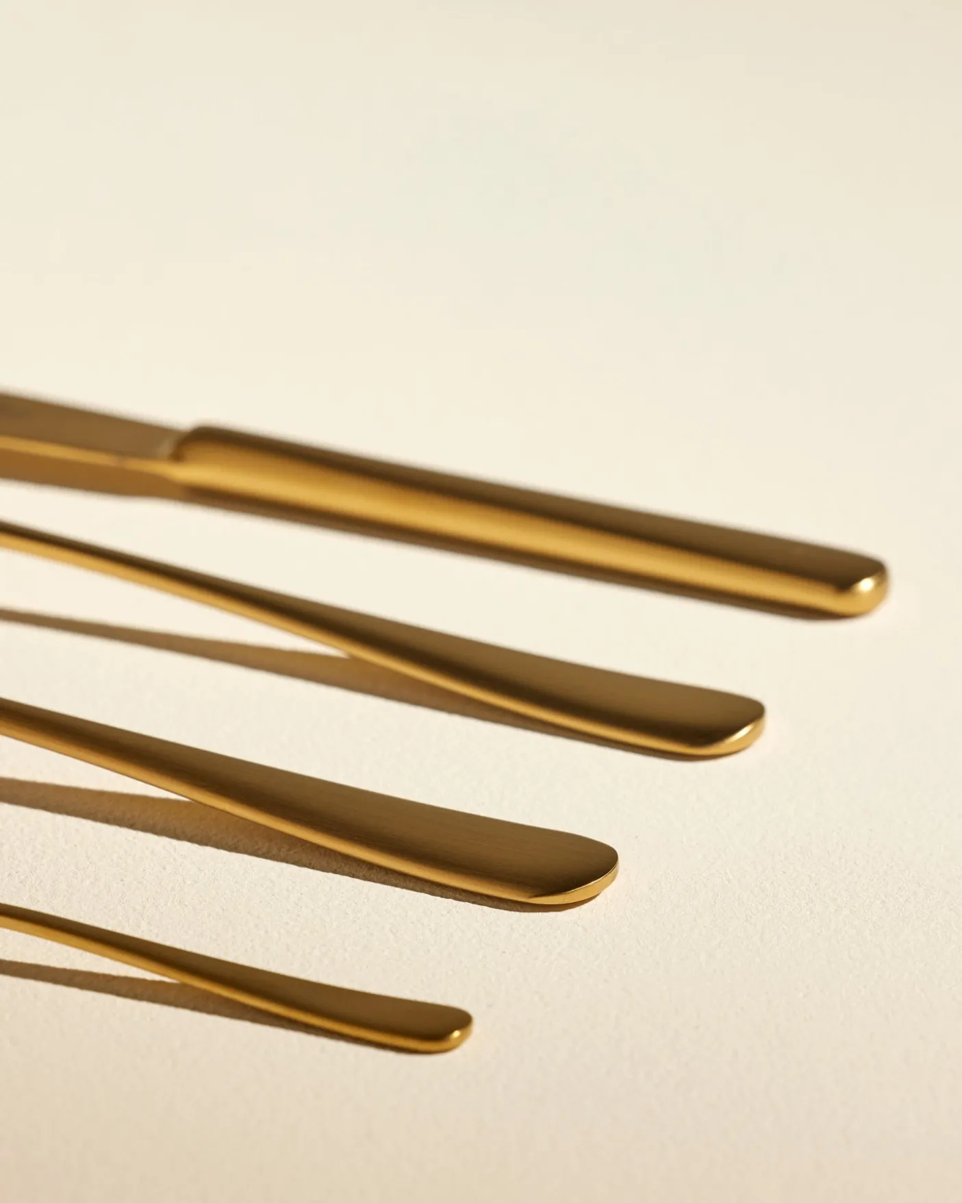 Coffret de Couverts Dorés