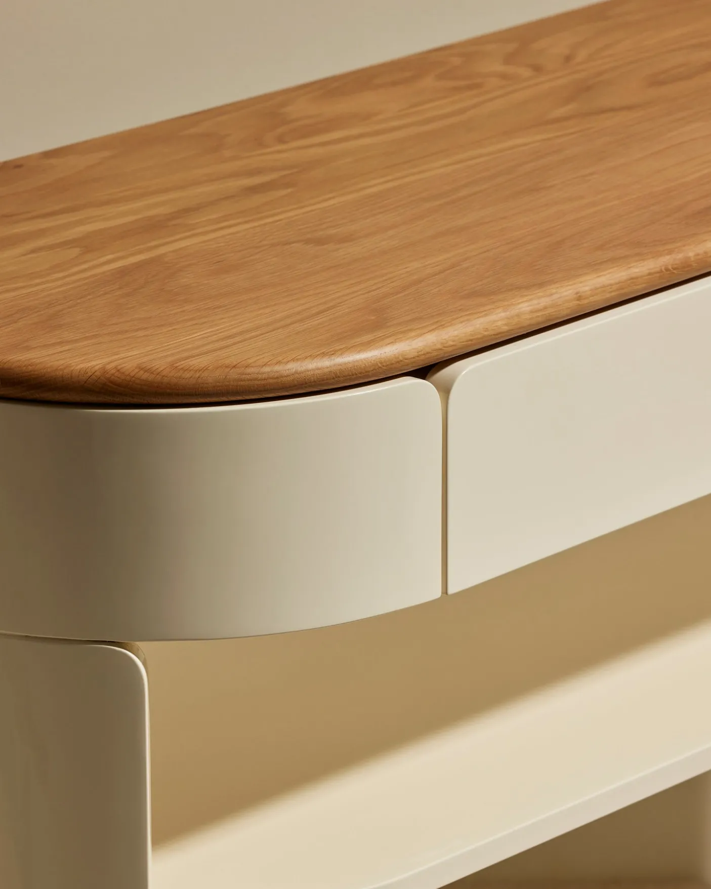 Console à tiroir Equilibre - Ecru