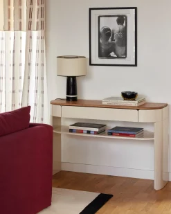 Console à tiroir Equilibre - Ecru