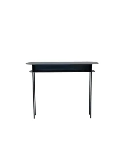 Console Tokyo Acier Ciré - Noir