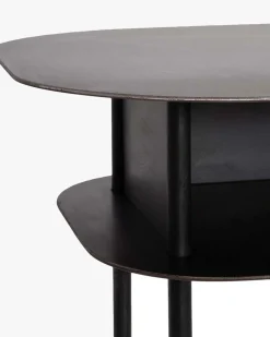 Console Tokyo Acier Ciré - Noir