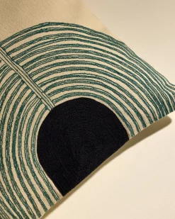 Coussin Mirage - Bleu Sarah