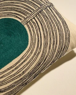 Coussin Mirage -Bleu Sarah