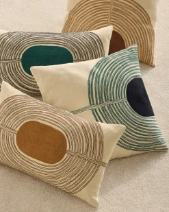 Coussin Mirage -Bleu Sarah