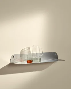 Etagère murale Tokyo - Inox brossé