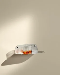 Etagère murale Tokyo - Inox brossé