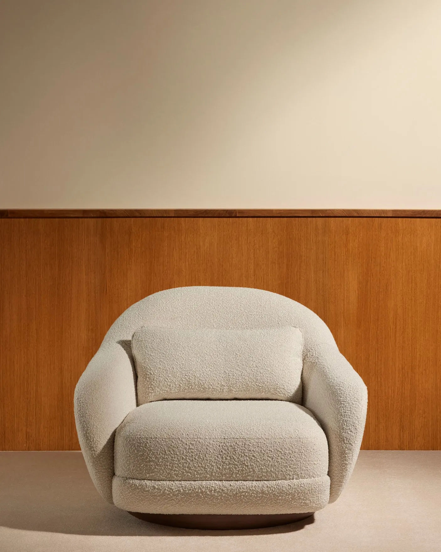 Fauteuil Bozzolo - Ecru
